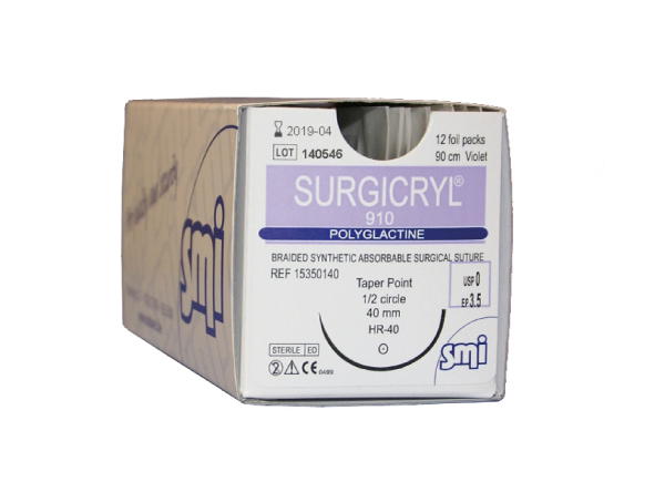 SMI chirurgické šití SURGICRYL® 910