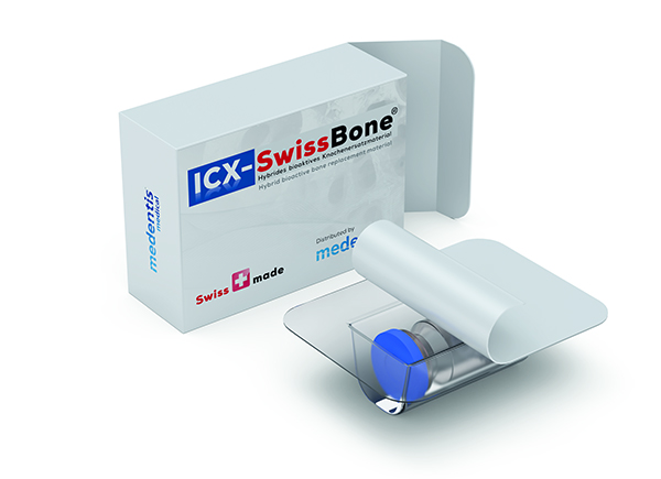 medentis náhradní kostní materiál ICX-SwissBone