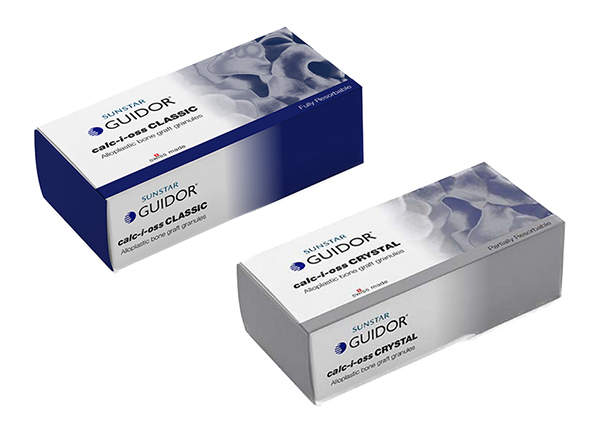 Collagen Matrix náhradní kostní materiál GUIDOR® calc-i-oss CLASSIC