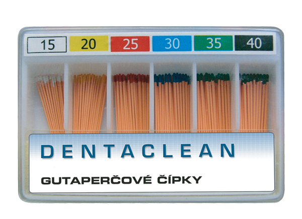 Gutaperčové čepy DENTACLEAN