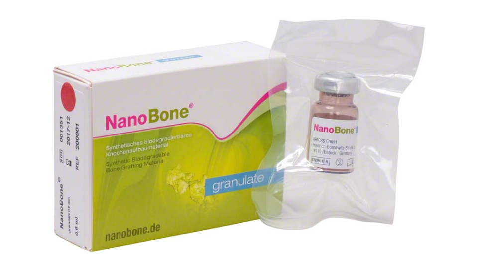ARTOSS náhradní kostní materiál NanoBone<sup>®</sup> granulát