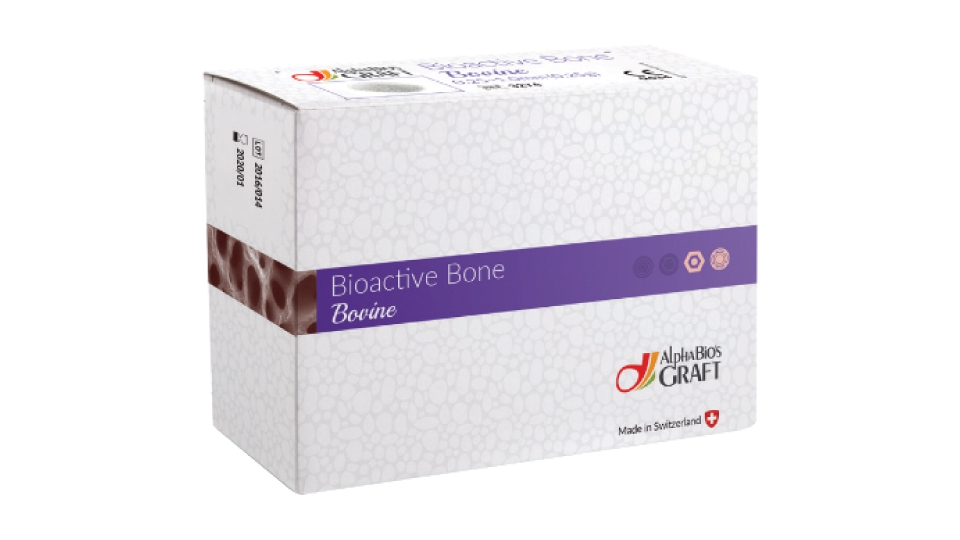 Alpha-Bio’s GRAFT náhradní kostní materiál Bioactive Bone