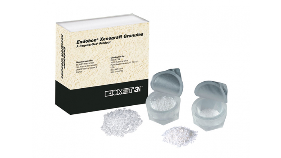BIOMET náhradní kostní materiál Endobon<sup>®</sup> Xenograft Granules