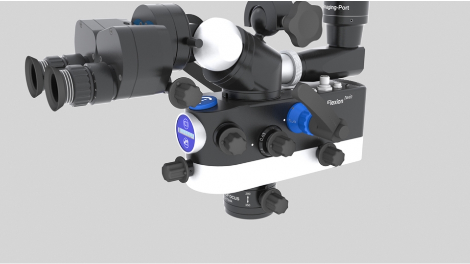 CJ-Optik mikroskop Flexion TWIN Blue
