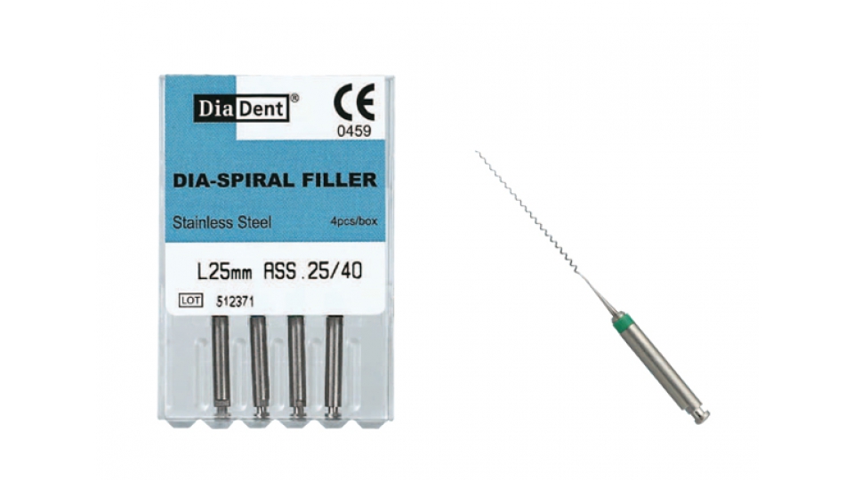 DiaDent DIA-SPIRAL FILLER Lentulo