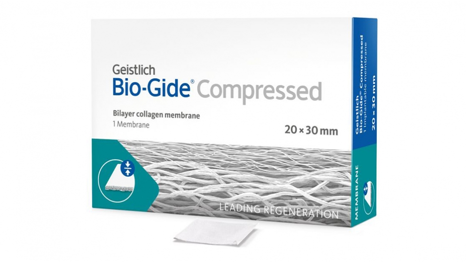 Geistlich bariérová membrána Geistlich Bio-Gide<sup>®</sup> Compressed