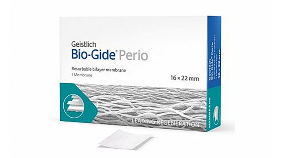 Geistlich bariérová membrána Geistlich Bio-Gide<sup>®</sup>, Geistlich Bio-Gide<sup>®</sup> Perio