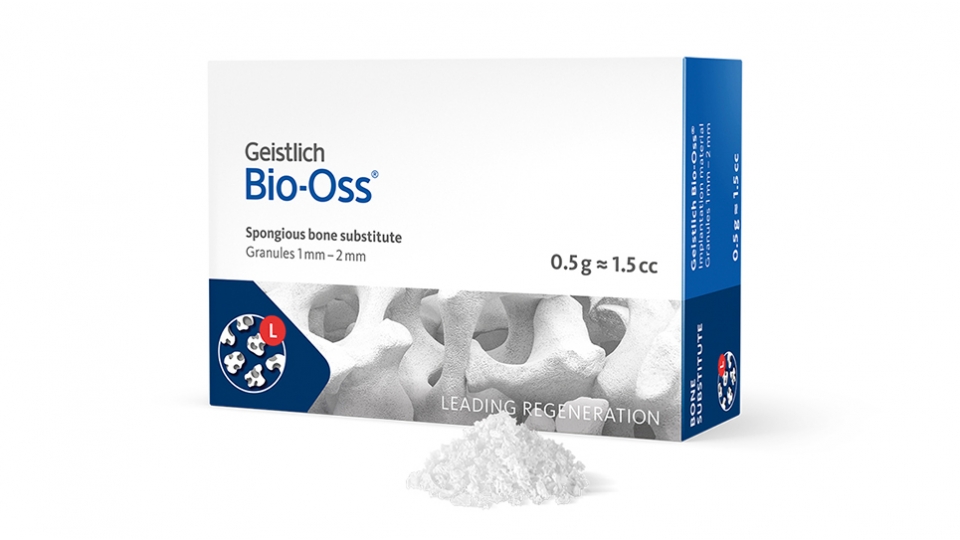 Geistlich náhradní kostní materiál Geistlich Bio-Oss<sup>®</sup> Geistlich náhradní kostní materiál Geistlich Bio-Oss<sup>®</sup>