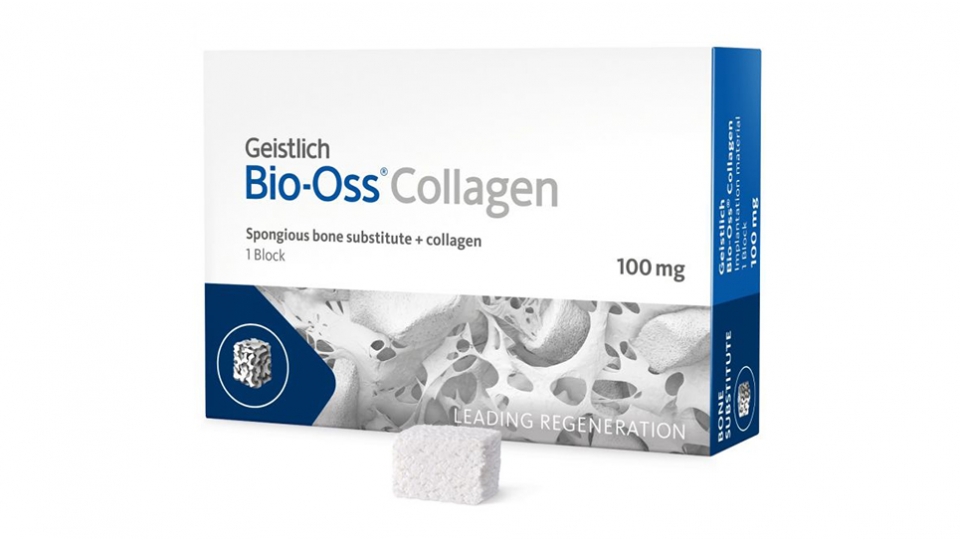 Geistlich náhradní kostní materiál Geistlich Bio-Oss<sup>®</sup> Collagen