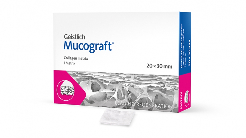 Geistlich bariérová membrána Geistlich Mucograft<sup>®</sup>, Geistlich Mucograft<sup>®</sup> Seal