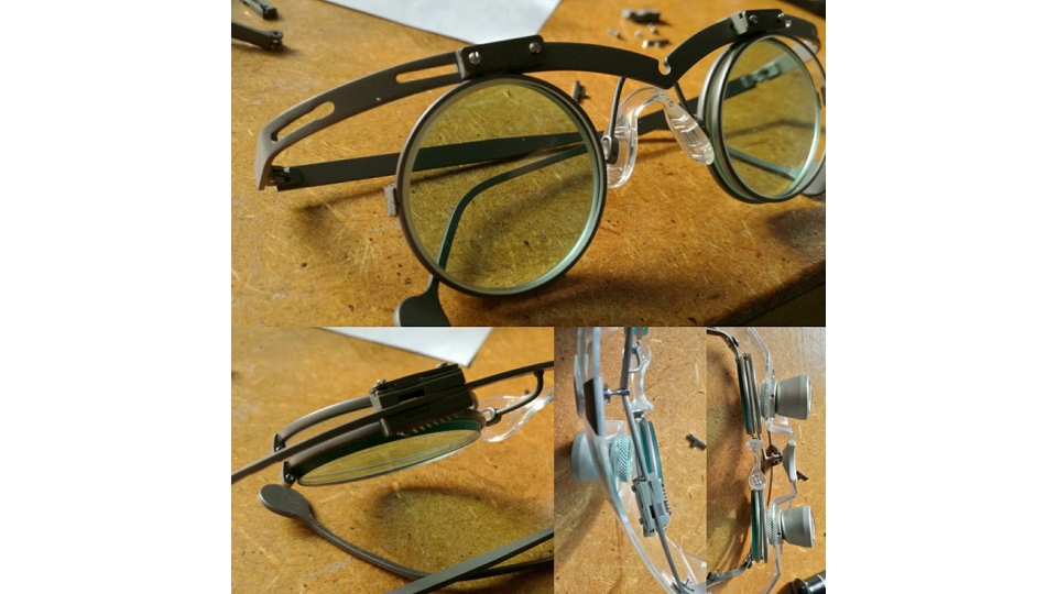 SwissLoupes SandyGrendel® TTL lupové brýle
