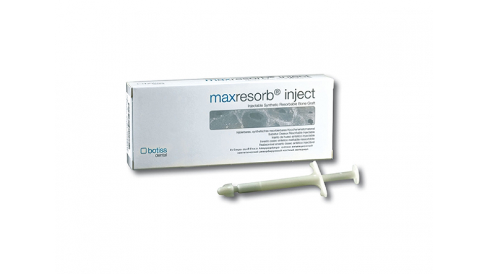 botiss náhradní kostní materiál maxresorb<sup>®</sup> inject botiss náhradní kostní materiál maxresorb<sup>®</sup> inject