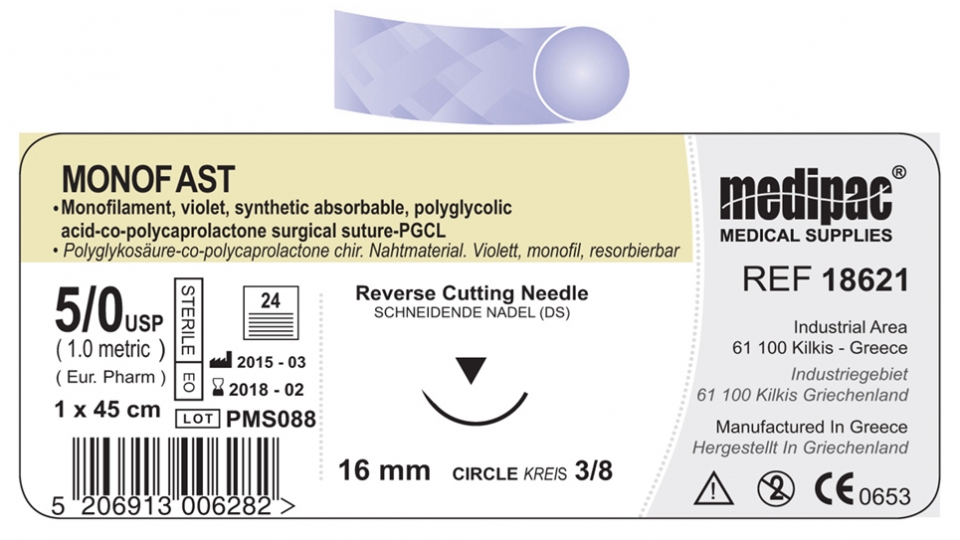 medipac<sup>®</sup> chirurgické šití MONOFAST