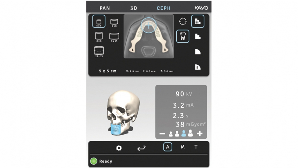 KaVo 3D CBCT rentgen OP 3D Pro