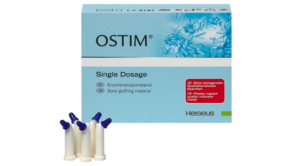 Heraeus náhradní kostní materiál OSTIM<sup>®</sup>