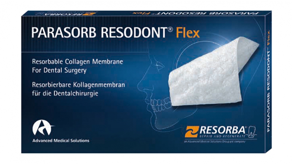 Resorba bariérová membrána PARASORB RESODONT<sup>®</sup> Flex