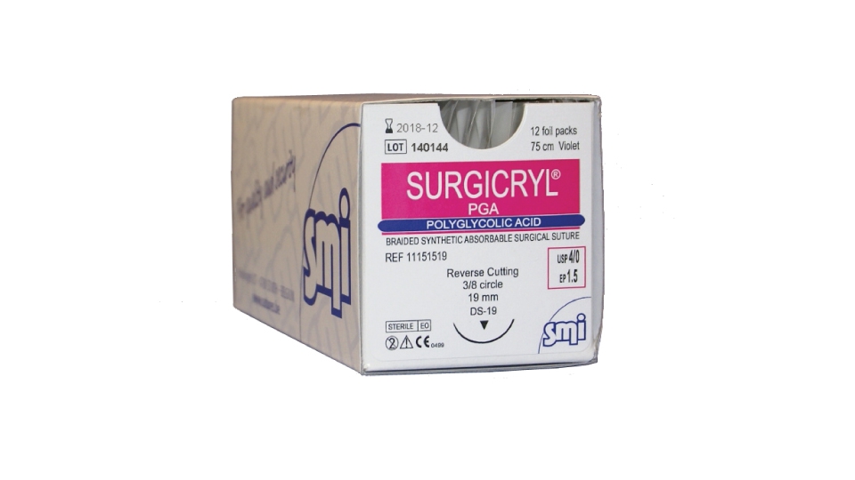 SMI chirurgické šití SURGICRYL PGA<sup>®</sup>