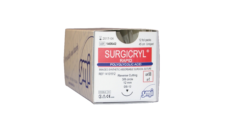 SMI chirurgické šití SURGICRYL<sup>®</sup> RAPID SMI chirurgické šití SURGICRYL<sup>®</sup> RAPID
