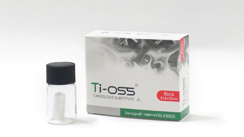 Xenograft náhradní kostní materiál Ti-oss<sup>®</sup> Xenograft náhradní kostní materiál Ti-oss<sup>®</sup>